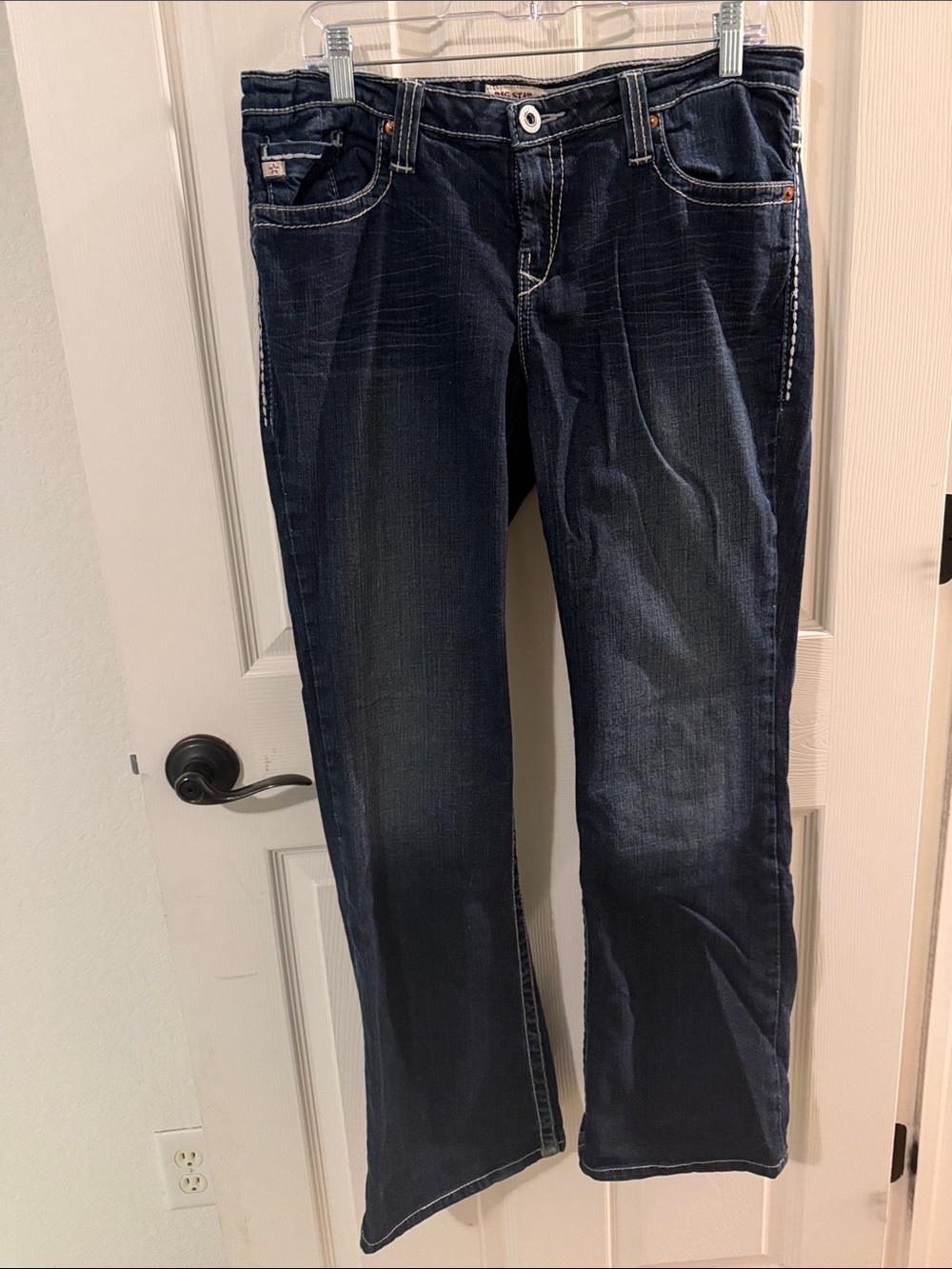Vintage Big Star Women’s Dark Blue Flared Jeans